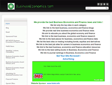 Tablet Screenshot of businesseconomics.com